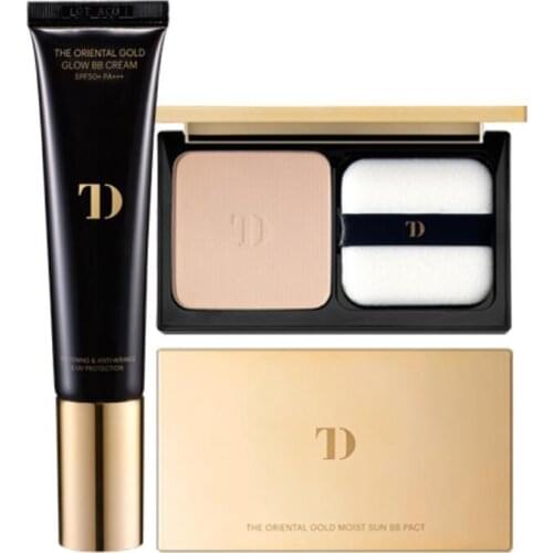 BB Cream&Pact Set- The Oriental Gold Glow BB Cream SPF50+ PA + Gold Glow Pact [Set] Skin79 Make Up Korea Make-up Korea Cosmetic