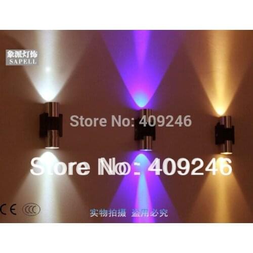 2x3W 6W colorful Ceiling Spot Lighting LED PARTY WALL Lamp HALL PORCH Lobby Background Corridor Bar Lamp