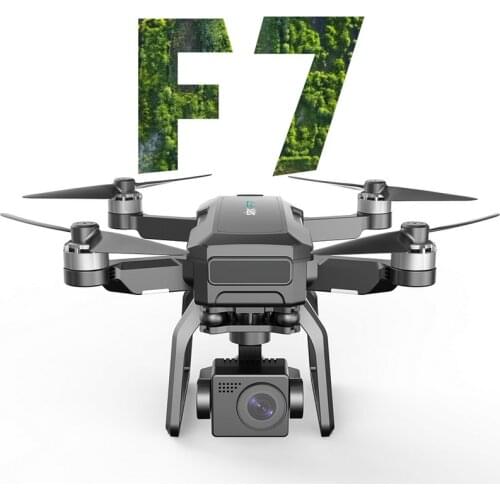 New F7 PRO GPS Drone 4K Dual HD Camera 3 Axis Gimbal Professional Aerial Photography Brushless Motor Quadcopter RC Distance 3KM