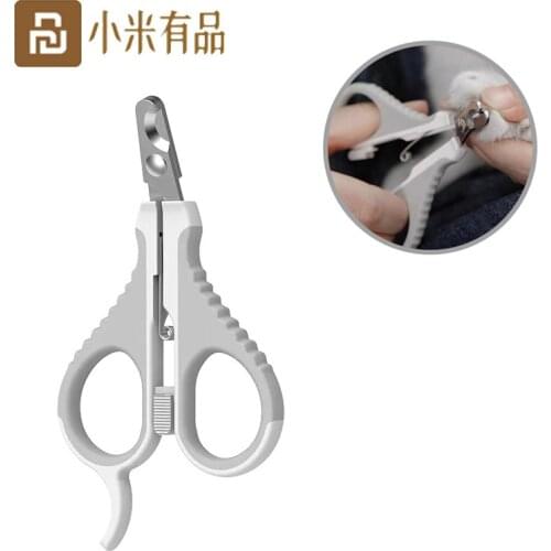 Pawbby Youpin Pet Nail Clippers Stainless Steel Grooming Dog Nail Clippers Oblique Cats Nail Scissors With Lock For Pet Care