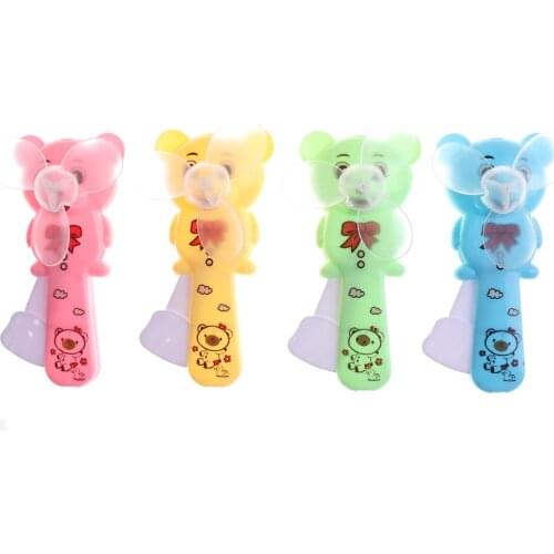 Mini Fan Portable Hand Held Desk Humidification Cartoon Handheld Ventilador Portable Mini Handheld Water Mist Fan for Children