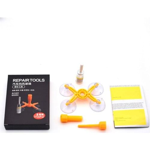Cracked Glass Repair Kit Windshield Kits DIY Car Window Tools Glass Fissure Cure