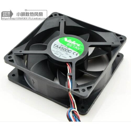 Wholesale Original Nidec TA450DC B35502-35 12038 12cm 12V 1.4A For D8794 PWM controller fan 4wire