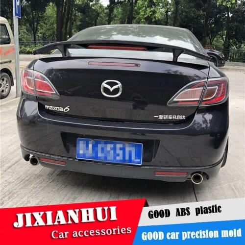 For Mazda 6 Spoiler 2006-2018 Mazda 6 Spoiler TF RUIYI ABS plastic Material Car Rear Wing Color Rear Spoiler