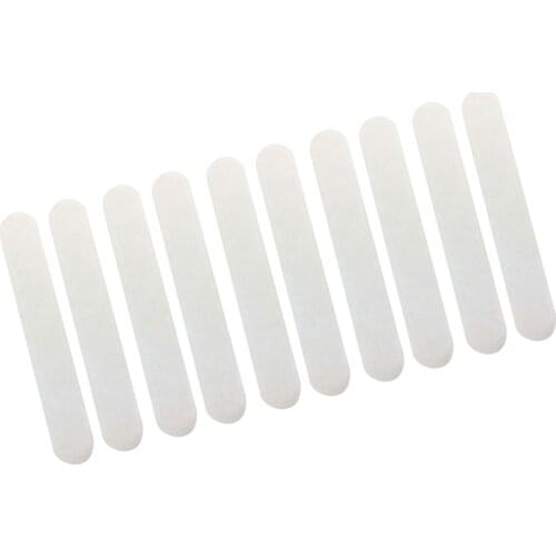10 Pack Hat Sweat Guard Bands Liner Protector Cap Sizing Tape Size Reducer Caps Hats Saver White Soft Lightweight Skin-friendly