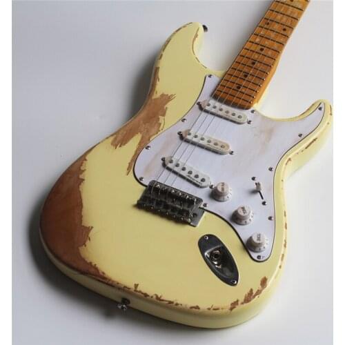 High quality solid alder wood electric guitar, ready in store, immediately shipping