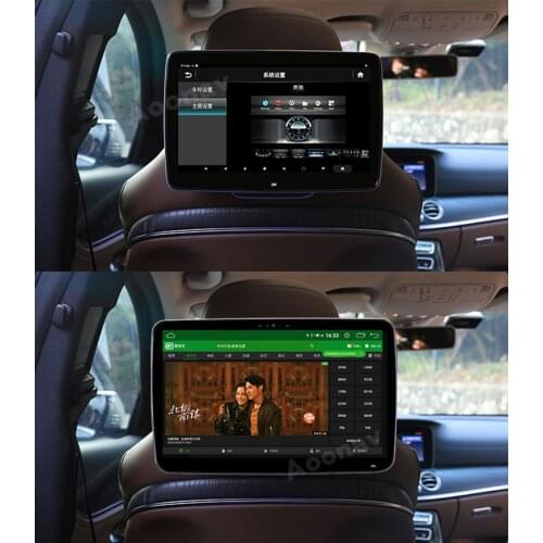 10 Inch Car Headrest Monitor For Benz Display Android System Audio player Car TV Rear Seat Entertainment System