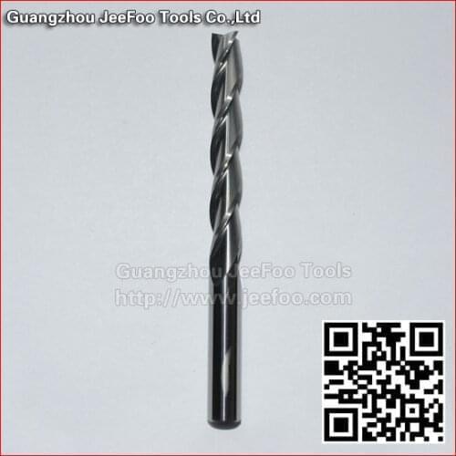 6*42mm 3 Flute End Mills, Milling Tools, CNC Router Bits, Tungsten Carbide Engraving Cutters for Hard Wood, MDF, PVC, Acryl