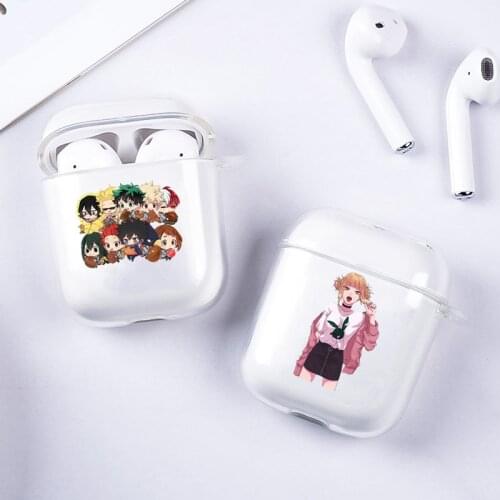 For Airpods Anime My Hero Academia Deku Bakugou Boku No Hero Academia Earphone Case for Airpods 1 2 Cover Fundas Coque