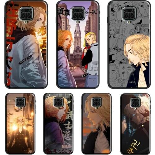 Mikey Tokyo Revengers Funda For Xiaomi Redmi Note 10 Pro Note 9 Pro Note 8 Pro 7 K40 8T 9S 9A 9C 9T Case Cover