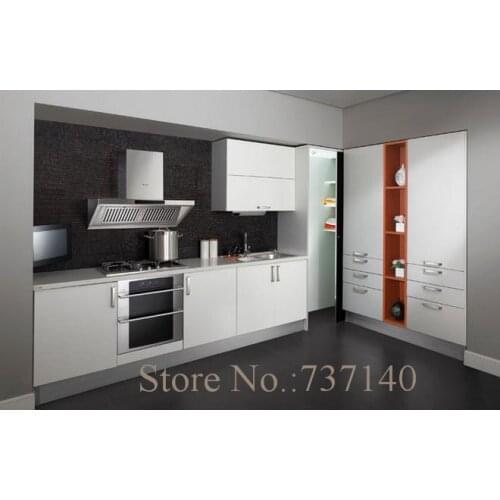 Hot sale L shape economy melamine kitchen cabinet China furniture buying agent