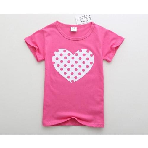 ZWF788 T-Shirt Cartoon Animals Baby Kids Boys Girls Children Cotton Short Sleeves Summer Clothing Chracter Print Tee 2-10 Years