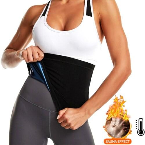 Shaperwear Waist Trainer Neoprene Sauna Belt Weight Loss Cincher Body Shaper Tummy Control Strap Slimming Sweat Fat Burning Belt
