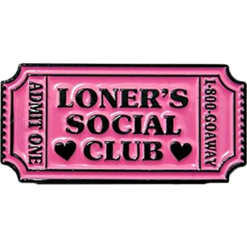 Loners Social Club Enamel Pin