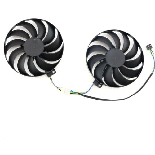 Cooling Fan T129215Su Graphics Card Cooler Fan for ASUS RX5600XT 5700 5700XT DUAL EVO OC