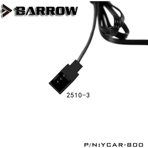 Barrow PC water cooling Extension line for RGB lighting component,for 5V/12V Aurora water cooler light building YCR-800 YCAR-800