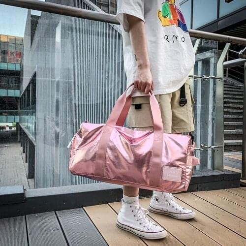 WatYILIAN erproof travelling bag men and women fitness bag large capacity fashionable versatile handbag short haul duffel bag