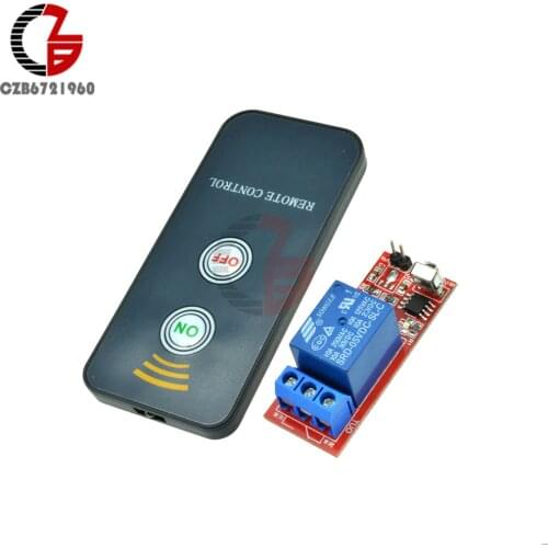 DC 5V 1 Channel Relay Module Infrared IR Remote Switch Relay Driving Module Driver Board for Arduino AVR PIC ARM PLC Control