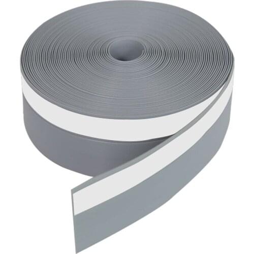 1 Pcs Self Adhesive Seal Strip 5M Silicone Door Window Draught Dustproof Weatherstrip
