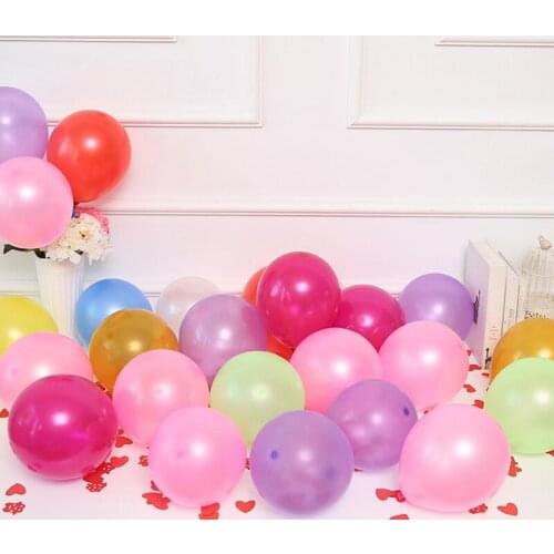 300pcs/lot Mixed Colors Latex Round Pearl Balloons Wedding Birthday Party Decoration Home Decor Festival Suppliers