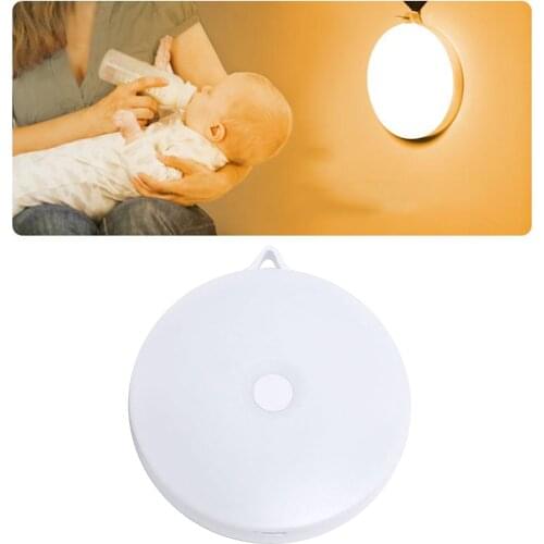 6 LED PIR Motion Sensor Under Closet Cupboard/Wardrobe Magnetic Light Night Lamp