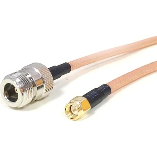 WIFI antenna cable SMA Male Plug Switch N Female Jack pigtail cable RG142 50CM/100CM low loss high quality