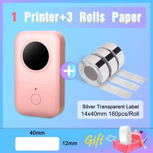 Wireless label printer Pocket Phomemo D30 Label Printer Portable BT Thermal Label Printer Home Use Office Fast Printing Printer