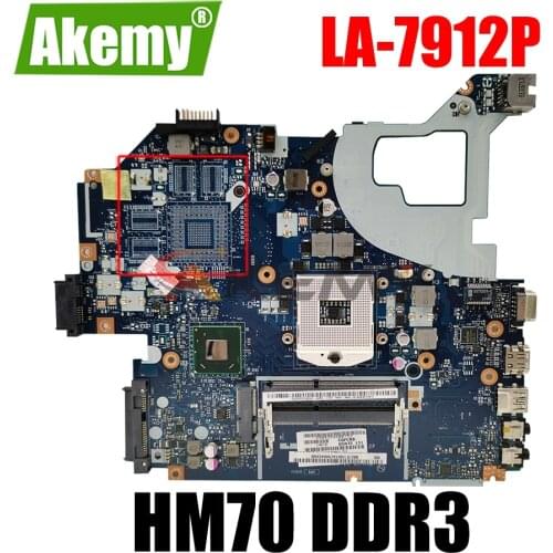 For Acer Aspire Q5WVH LA-7912P E1-571G V3-571G Q5WVH V3-571 E1-531 motherboard NBC1F11001 SJTNV HM70 DDR3 100% Fully tested