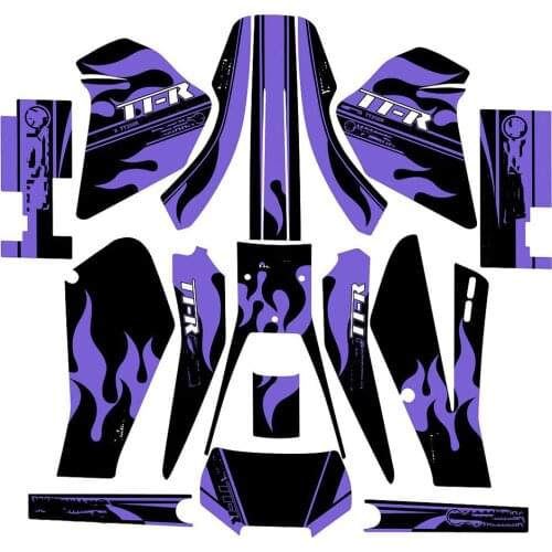 For YAMAHA 250 TTR 250 Free Customized Motorcycle 3M graphics stickers BACKGROUNDs decals Kits For YAMAHA TTR250 TT-R 250