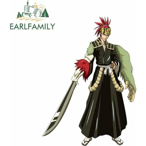 EARLFAMILY 13cm x 9.6cm for Bleach Anime Camper Truck Decal JDM Accessories Fashion Vinyl Car Wrap Stickers Suitable for VAN RV