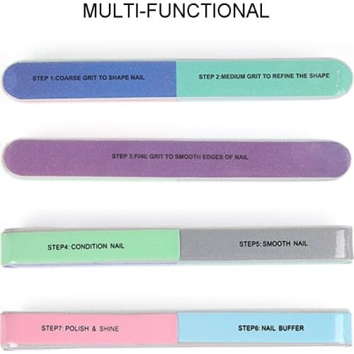 Gelfavor 1PC Multi-functional Nail Buffer Manicure Tool Nail Remover File Sanding Polishing accessories buffer