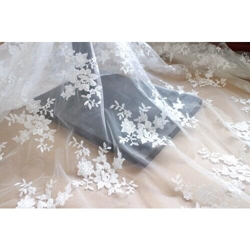 Lace fabric embroidery whole piece lace appliuqes mirror lace appliques fabrics bridal dres lace motif blue lace pink lace