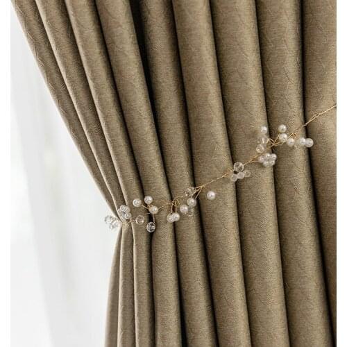 New Thick Chinese Style Blackout Insulation High-end Modern Nordic Minimalist Curtains for Living Room Bedroom Classical Curtain