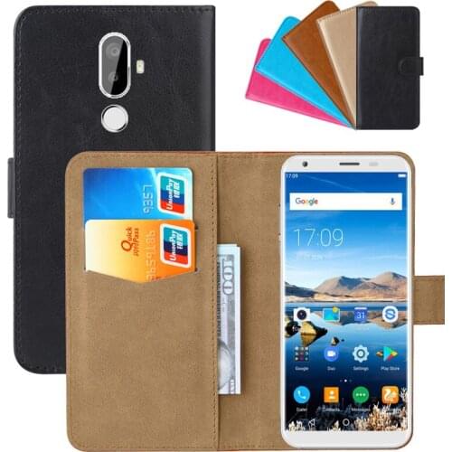 Luxury Wallet Case For INOI 2 / 2 Lite PU Leather Retro Flip Cover Magnetic Fashion Cases Strap