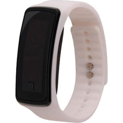 Smart Bracelet New Fashion Silicone Band LED Digital Wrist Watch Lightweight Sports Bracelet Clock Unisex Men Women Wristband