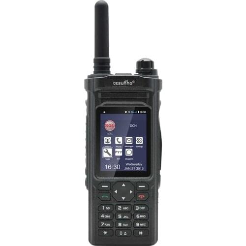 Tesunho Hot selling walkie talkie 100 km range android poc two way radios