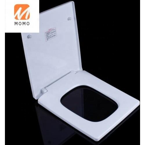 Toilet set square shaped sanitary plastic wc toilet seat cover