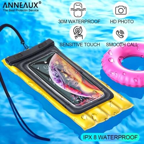 Waterproof Phone Pouch Case Water Proof Bag Mobile Cover For iPhone 12 Pro Max Huawei P30 Xiaomi Redmi 10 Samsung A51 A52 S21