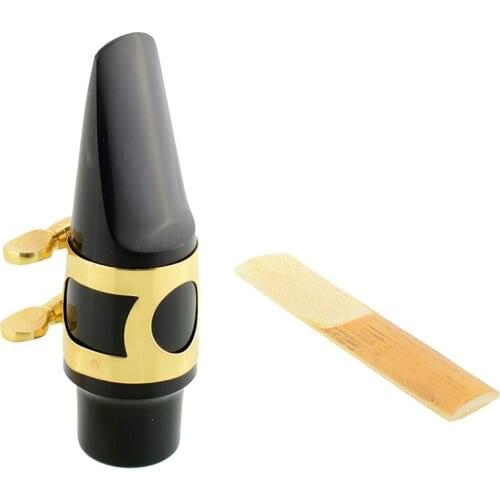 High quality New Classical Music Alto SAX Mouthpiece Black For Saxophone Professional Plastic Cheap Useful
