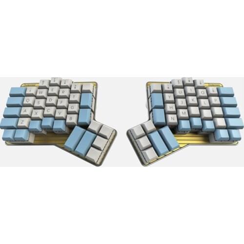 High Response Speed DK6 Ergo Hot Swap Macro Modular Keyboard Type-c RGB Magnetic Switch Button Aluminum Base Gaming Keybaord