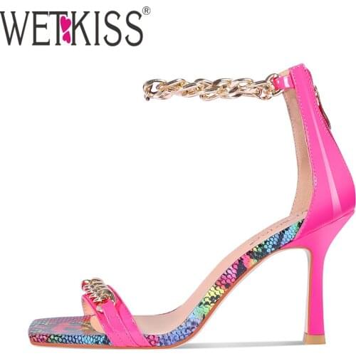 Женские туфли с ремешком Wetkiss China At AliExpress