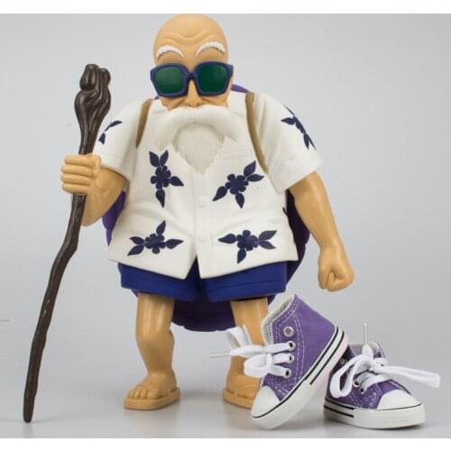 Dragon Ball Blue/Red/Army Green Canvas Shoes Turtle Fairy Figure Hand-made Large Vinyl Decoration Toy Gift Collection