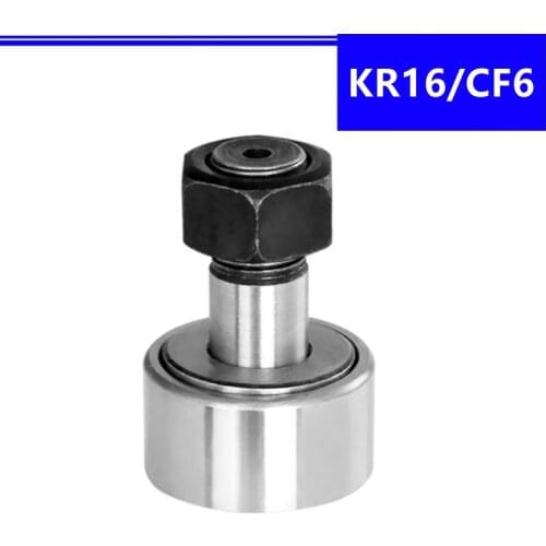 10pcs/50pcs KR16 CF6 Cam Follower Needle Roller Bearing Wheel And Pin Bearing
