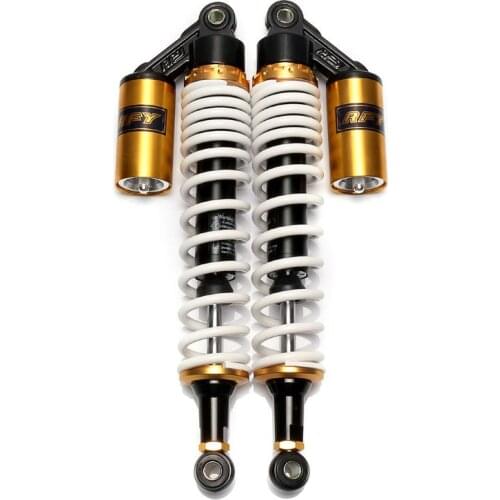 1paia New 400MM 410MM 420MM 430MM 435MM 440MM Motorcycle 8mm Spring Shock Absorber for Honda Suzuki Yamaha Kawasaki ATV