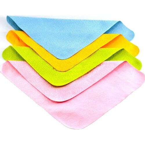 4colors Auspicious cloud pattern blue green pink yellow glasses-cloth camera-cloth lens-cloth cleaning cloth camera clean