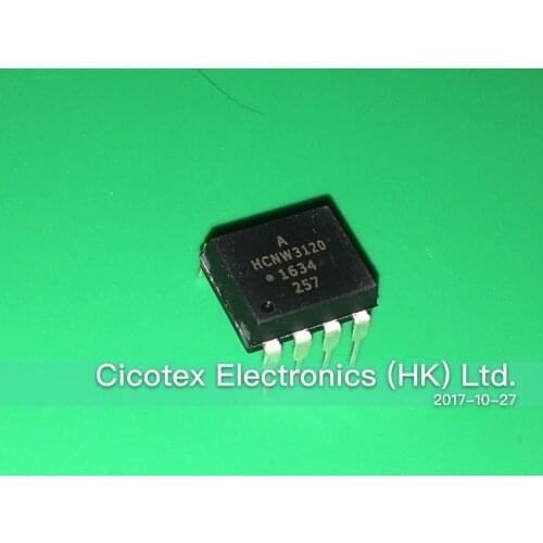 5pcs/lot HCNW3120 DIP8 OPTOISO 5KV 1CH GATE DRIVER 8DIP HCNW3120-000E HCNW-3120-000E