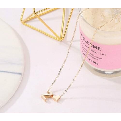 6@#1Pcs Heart Letter Exquisite Pendant Necklace Party Favors and Gifts Wedding Gifts for Guests Wedding Souvenirs Party Supplies