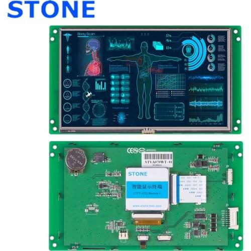 7 Inch LCD Touch Screen 800*480 Mainboard With RS485 Interface