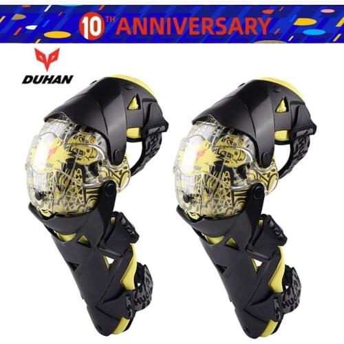 Free shipping 1pair DUHAN Motocross Kneecap Motorcycle Knee Pads Racing Armor Offroad Gear Downhill Motorcycle Protector Guards