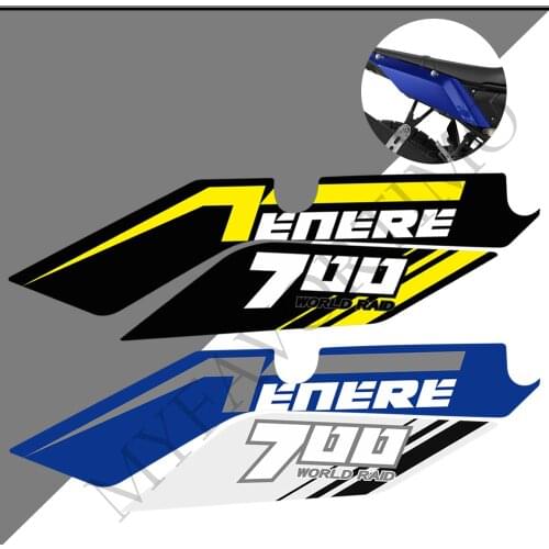 FOR YAMAHA Tenere T700 XTZ 700 T7 Motorcycle Fuel Tank Stickers Pad Decal Set Kit Protector Trunk Luggage 2019 2020 2021